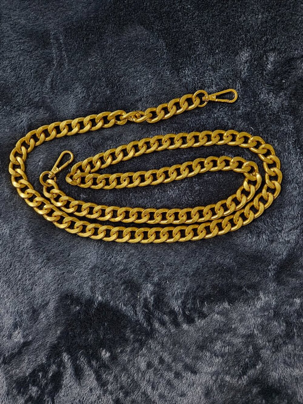 Antique Gold Thick Crossbody Chain